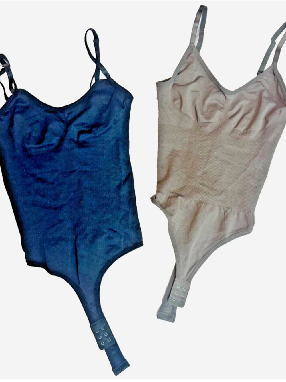 Bundle Lot Women's Stretchy Shapewear Small Brown and Black